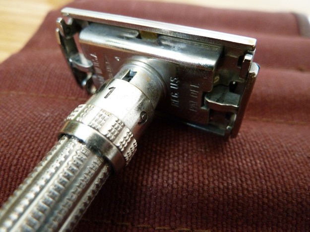 Gillette Adjustable safety razor, head