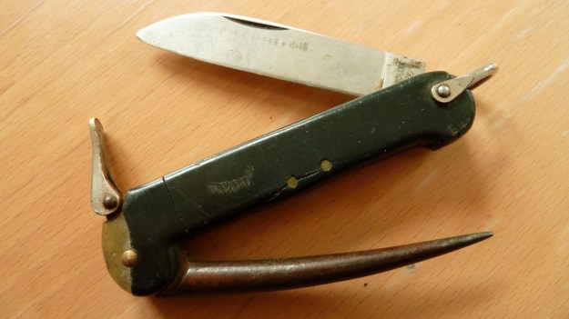 German Navy sailor knife total