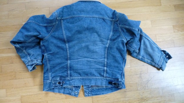 Lee Storm Rider denim jacket - back view 