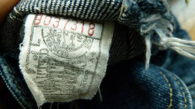 Lee Storm Rider denim jacket - label inside pocket