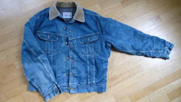 Lee Storm Rider denim jacket - total front view