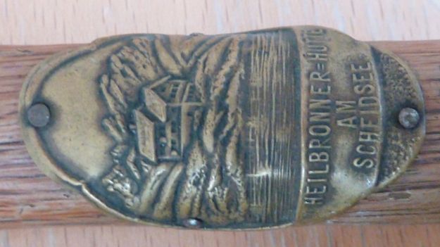 hiking sticks - wanderstöcke stocknagel heilbronner hütte