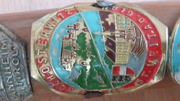 hiking sticks - wanderstöcke stocknagel hochosterwitz