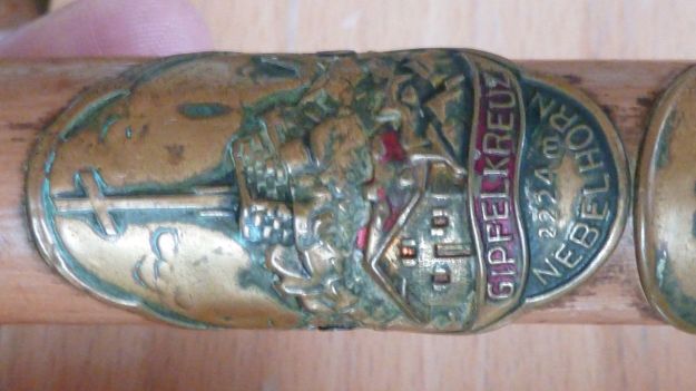 hiking sticks - wanderstöcke stocknagel nebelhorn