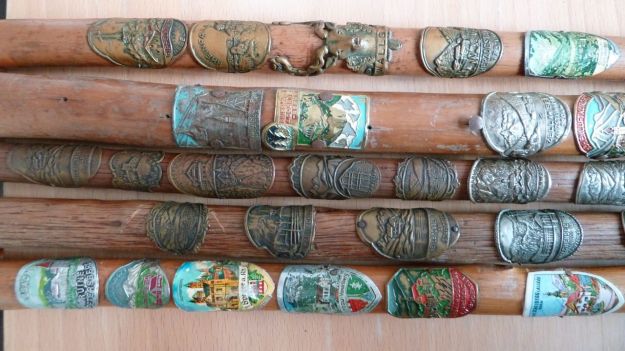 hiking sticks - wanderstöcke stocknagel overview