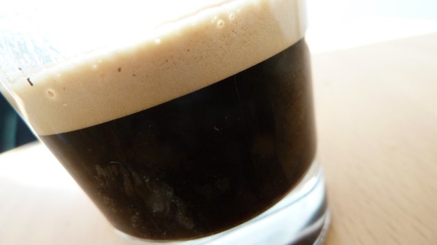 home coffee roasting with the whirley-espresso with crema