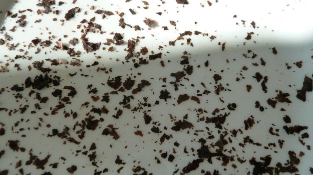 home coffee roasting with the whirley - skin on the plate