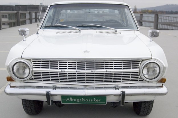 Opel Rekord A 2600 Coupé L6 - 1966 in white - frontview