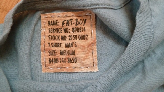 fatboy clothing ecole maritime t-shirt marine francaise grey label inside