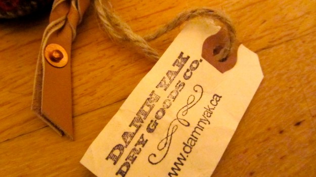 damnyak dry goods handmade in canada ontario pouch