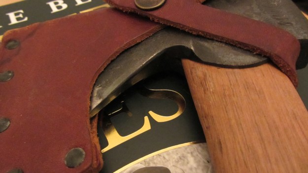 Gränsfors Bruks Wildlife Hatchet in grain leather sheat  