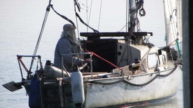 the old sailor - der ewige segler vom bodensee - lake of constace