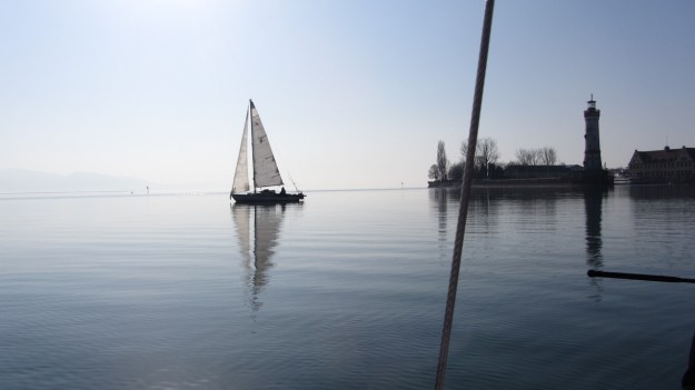 the old sailor - der ewige segler vom bodensee - lake of constace