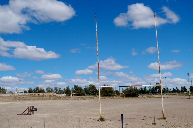 beautiful argentina - sandy rugby pitch argentina 