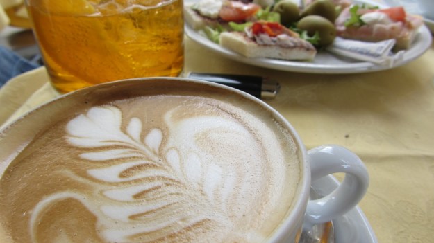 salone 2012 milano - cafe, crodino and tramezzini