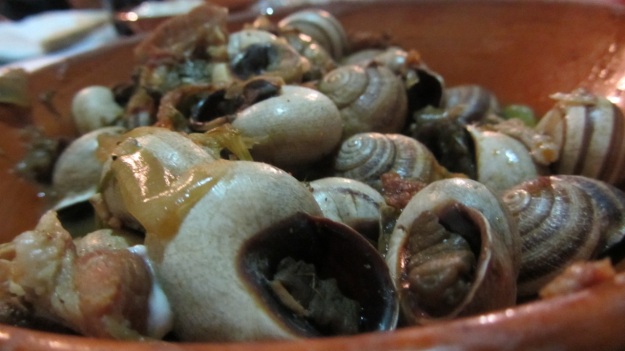 es verger restaurant alaró mallorca snails 