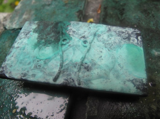 feinschmuck anchor belt patina in progress