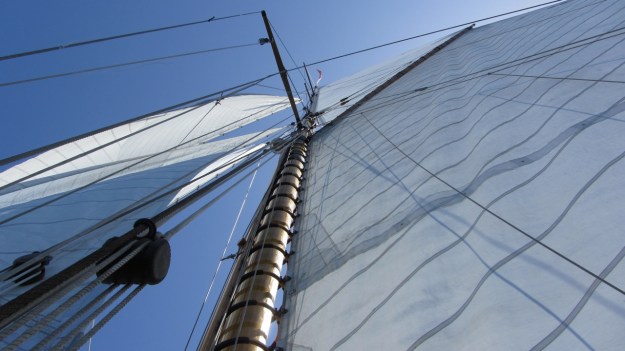 Moonbeam IV Yacht sails