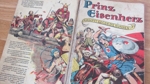 Prinz Eisenherz - Kämpft gegen die Hunnen by Harold Foster vintage comic book