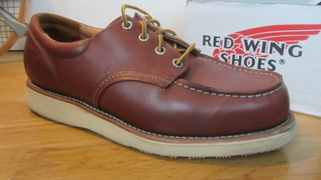 Red Wing Shoes Oxford 3112 – side view,  Oro Russet Portage Leather