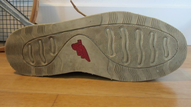 Red Wing Shoes Oxford 3112 – sole with red wing shoes logo
