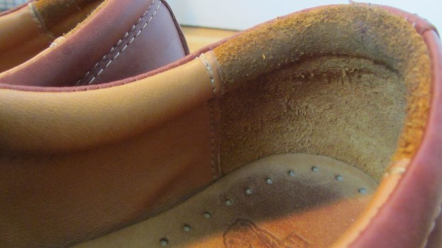Red Wing Shoes Oxford 3112 – heel inside 