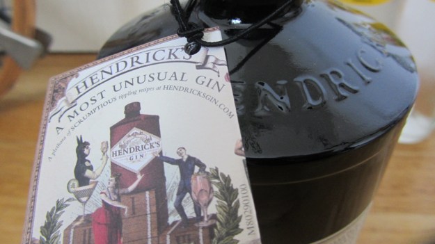 Hendrick´s Gin label