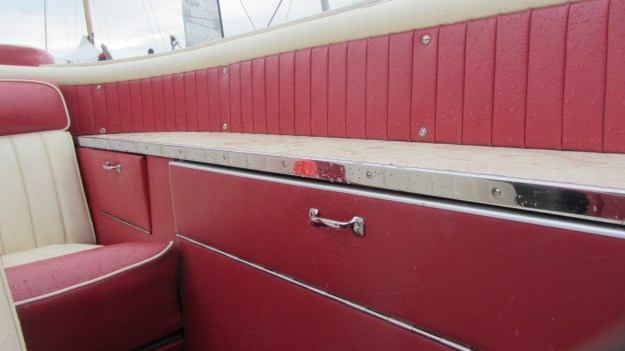 Pedrazzini Mahagoni Boat - interieur