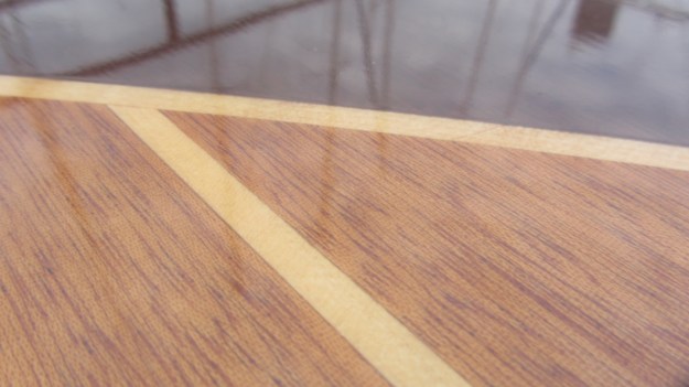 Pedrazzini Mahagoni Boat - woodwork