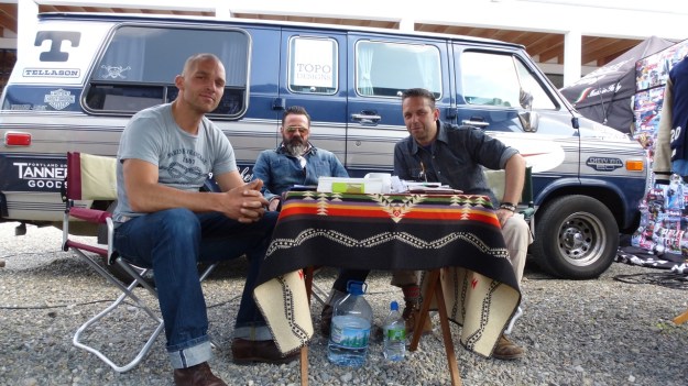 amtraq outdoor fair 2012 a photo with uwe and alex 