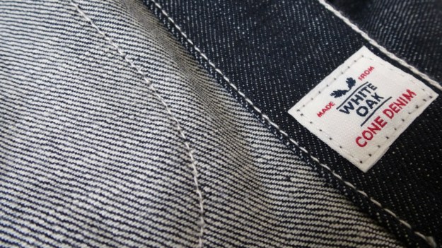 Denim Chore Coat by Tellason as workwear - Cone Mills White Oak Denim