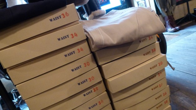 gasoline alley seaman trouser handtailored in germany - boxes