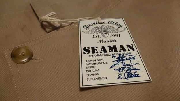 gasoline alley seaman trouser handtailored in germany signatures of the craftsmen
