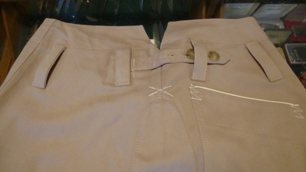 gasoline alley seaman trouser handtailored in germany - full view backside