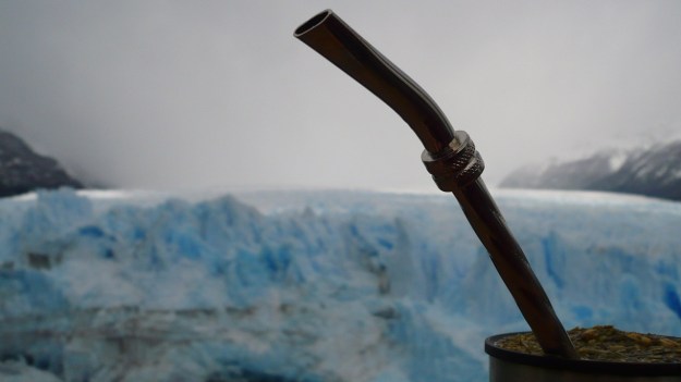 glaciers argentina patagonia petito moreno - ice ice baby mate tea