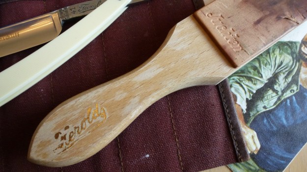 straight razor stromp handle