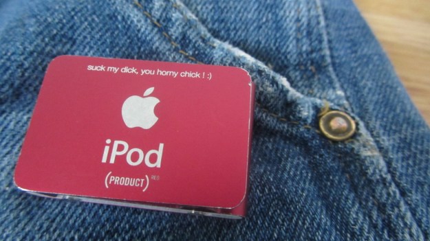 Stuff that works at work - suck my dick ipod