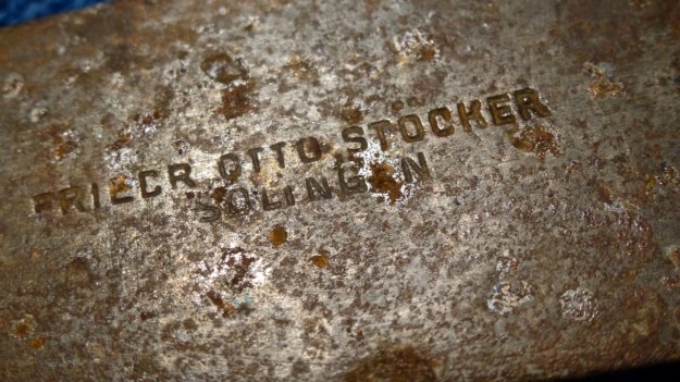 pimped an rusty old kitchen knife - Friedrich Otto Stöcker Solingen