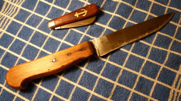 pimped an rusty old kitchen knife - ofter the treatment