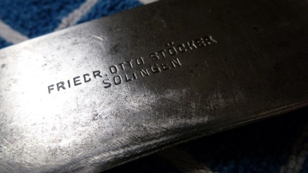 pimped an rusty old kitchen knife - Friedrich Otto Stöcker Solingen