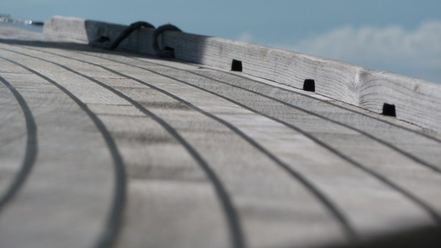 sailing teak deck