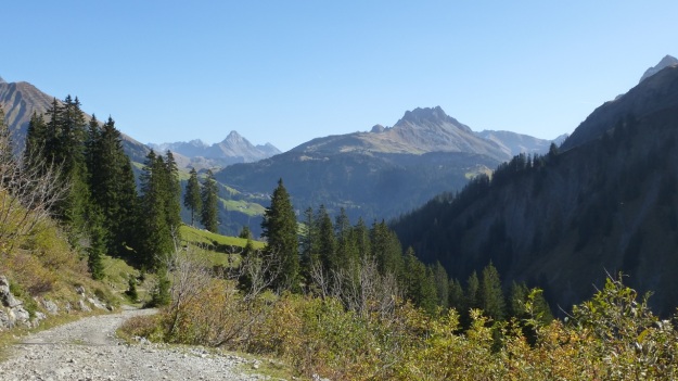 Biberacher Hütte - Schröcken hiking panorama
