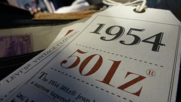 Ecke32 Manufacture Store Konstanz - lvc levis vintage clothing 501z 1954 label