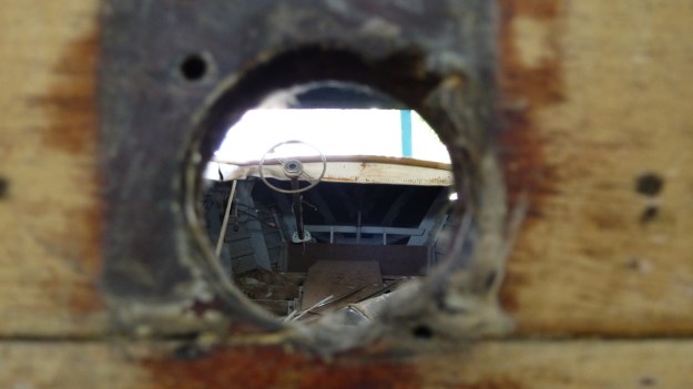 old stuff around the shipyard - hole 