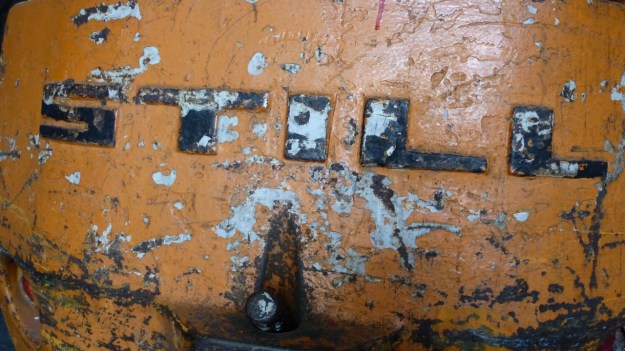 old stuff around the shipyard - still fork lifter