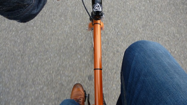 Red Wing 9013 Boots cycling with Fuji Singlespeed goodbye 