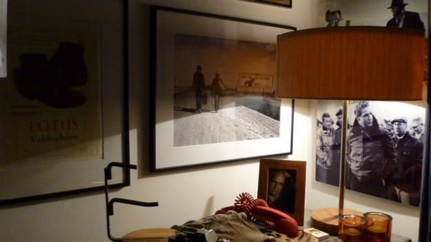 Amtraq Distribution visit - black and white photos