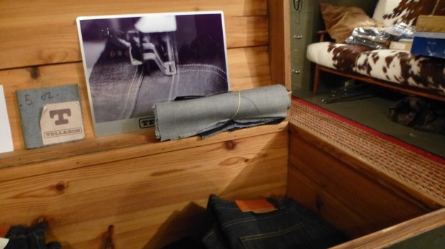 Amtraq Distribution visit - tellason denim chest