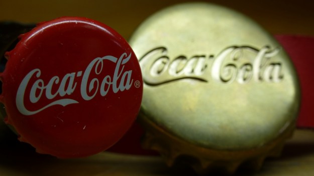 Coca Cola Belt Buckle and Ring bronze belt polished by feinschmuck