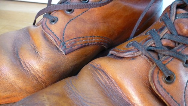 Red Wing 9013 shoes boots toe wrinkles